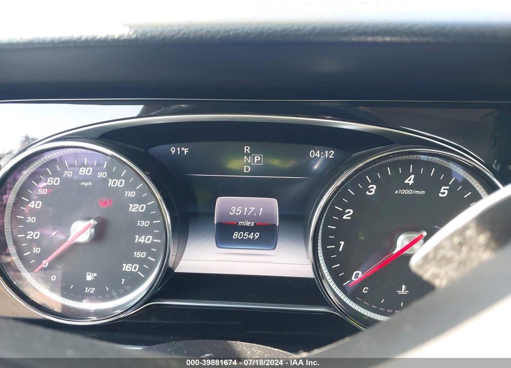 2017 MERCEDES-BENZ E 300 VIN: WDDZF4JB9HA194455