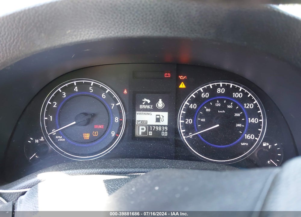2011 INFINITI G37 JOURNEY VIN: JN1CV6AP6BM504015