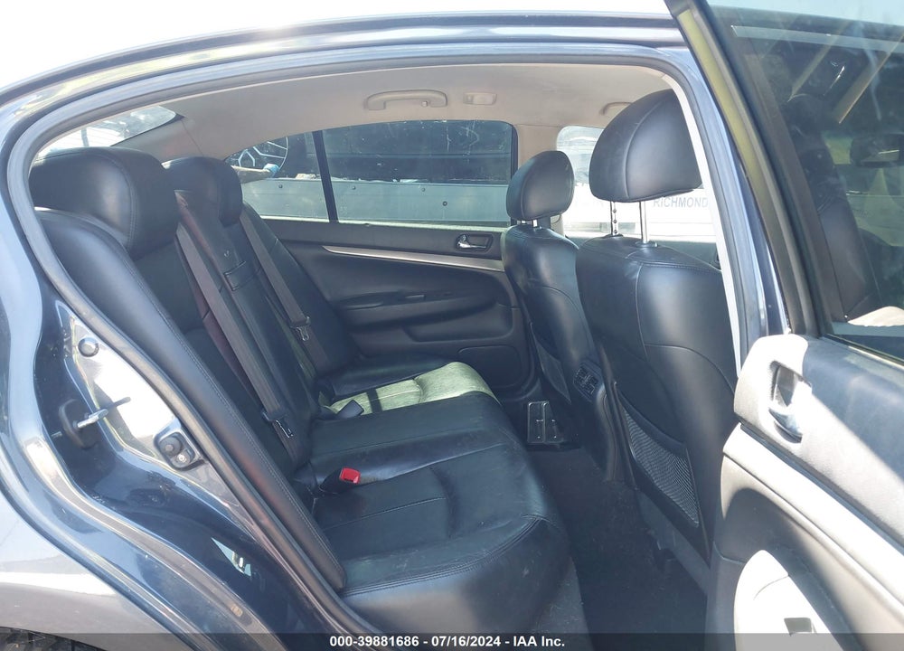 2011 INFINITI G37 JOURNEY VIN: JN1CV6AP6BM504015