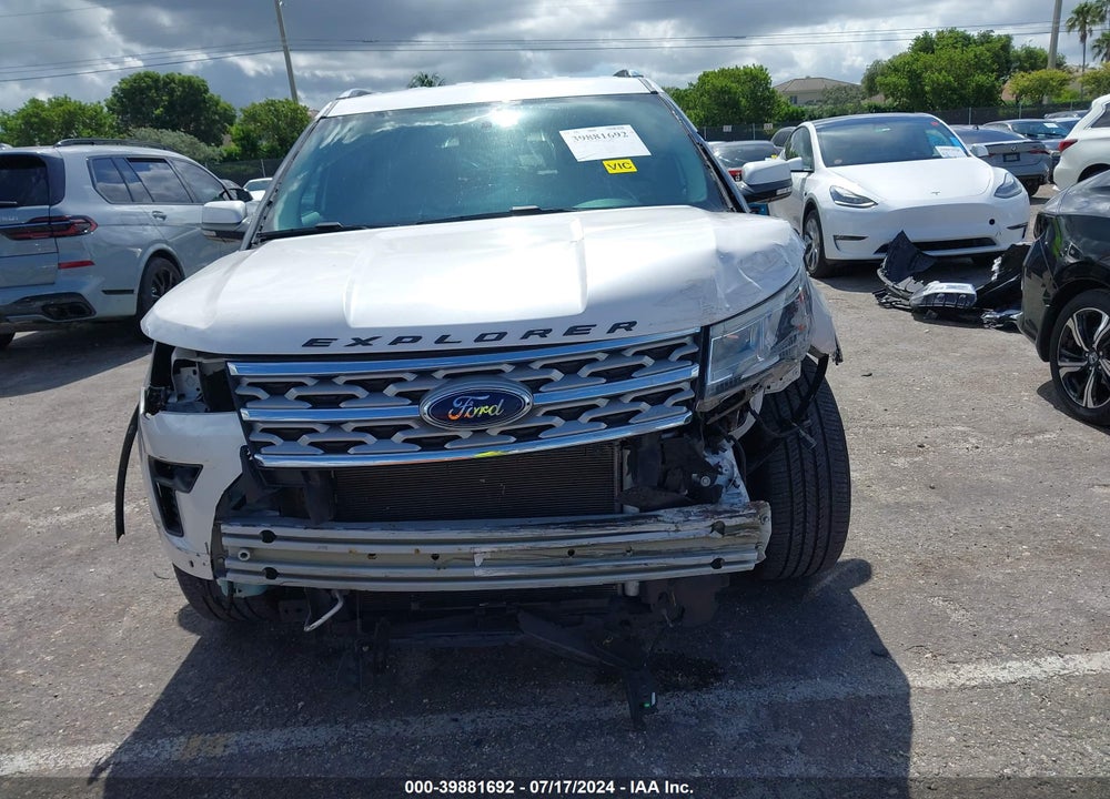 2018 FORD EXPLORER LIMITED VIN: 1FM5K7F8XJGA21514