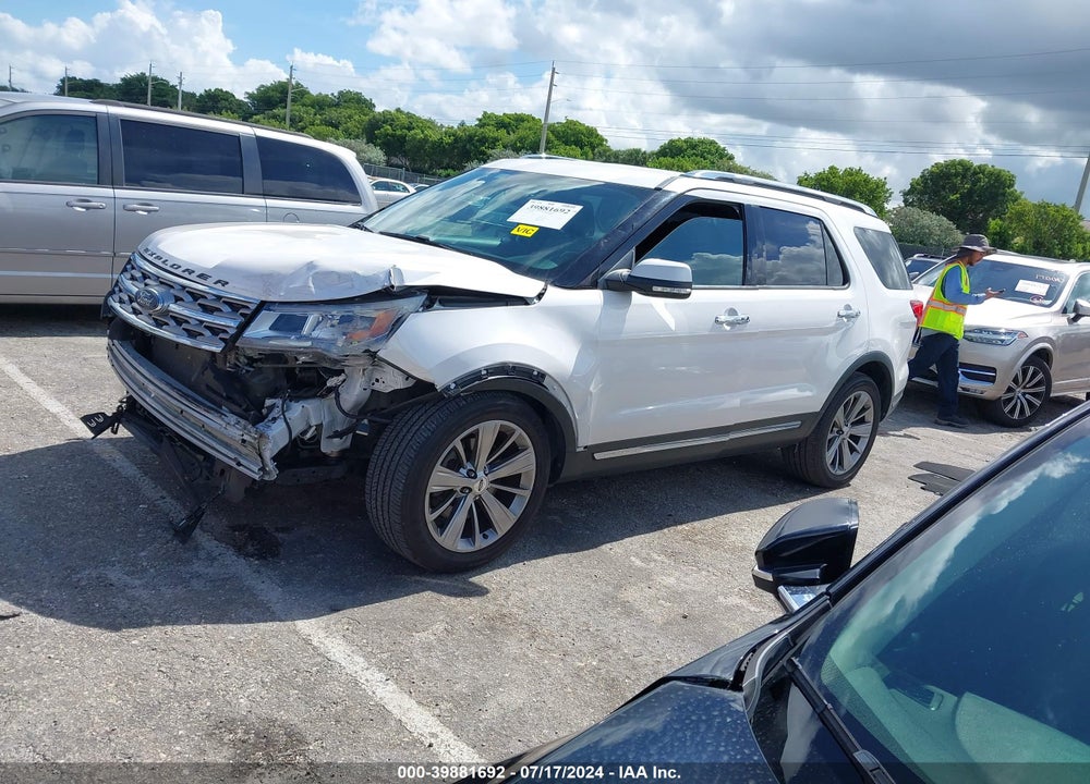 2018 FORD EXPLORER LIMITED VIN: 1FM5K7F8XJGA21514