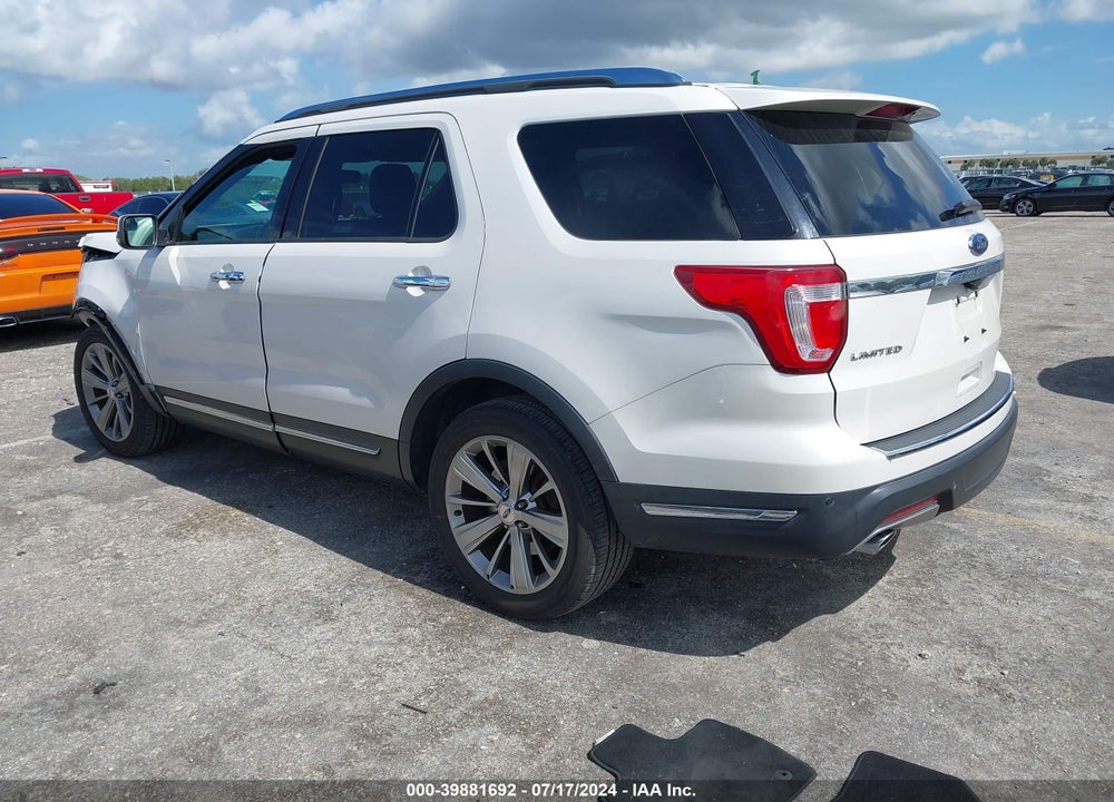 2018 FORD EXPLORER LIMITED VIN: 1FM5K7F8XJGA21514