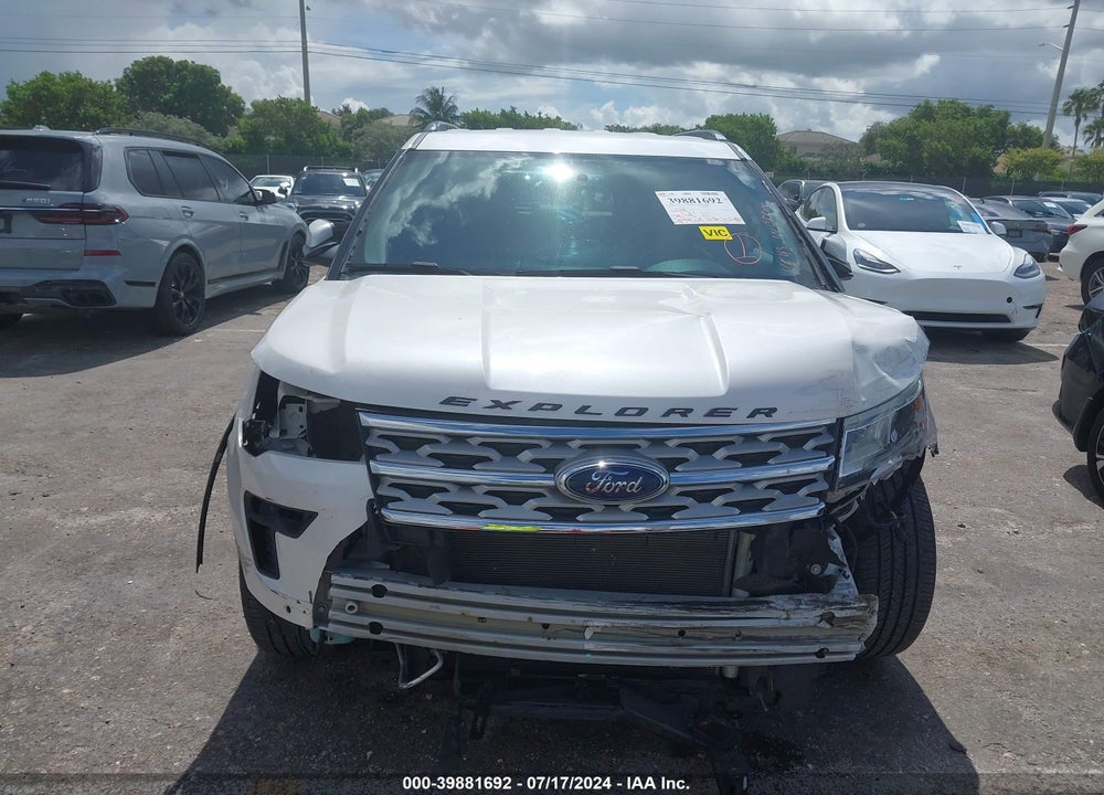 2018 FORD EXPLORER LIMITED VIN: 1FM5K7F8XJGA21514