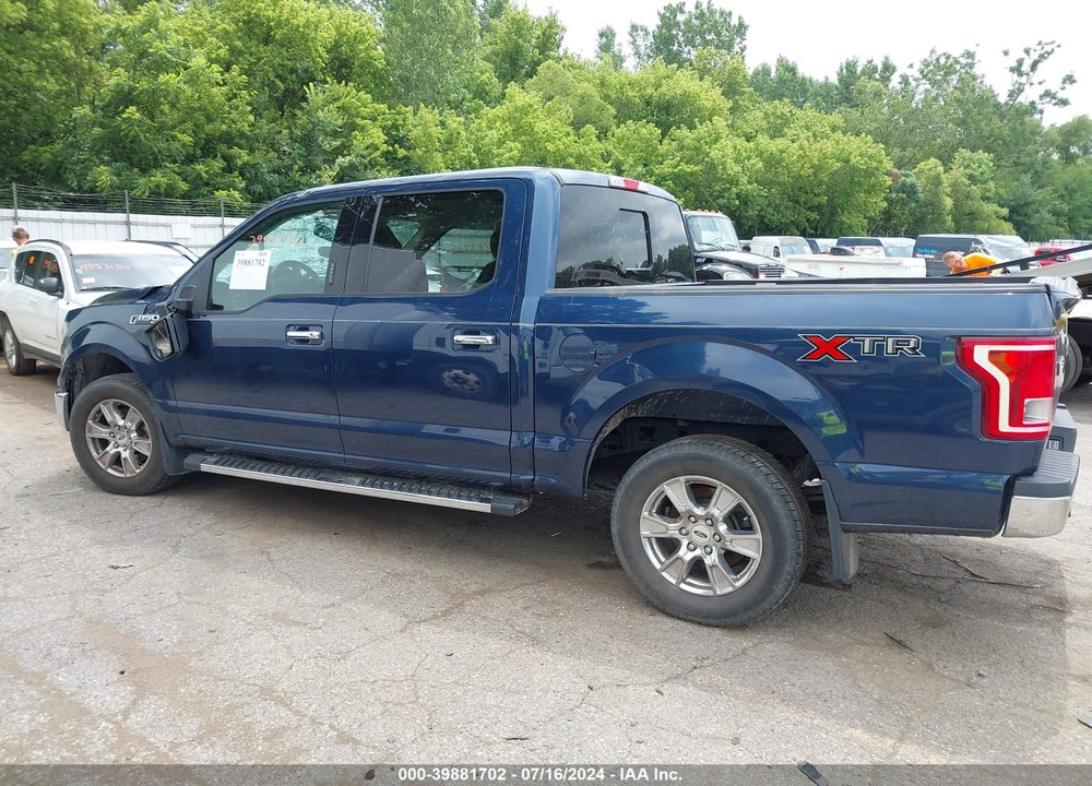 2017 FORD F-150 XLT VIN: 1FTEW1CF4HKD90885