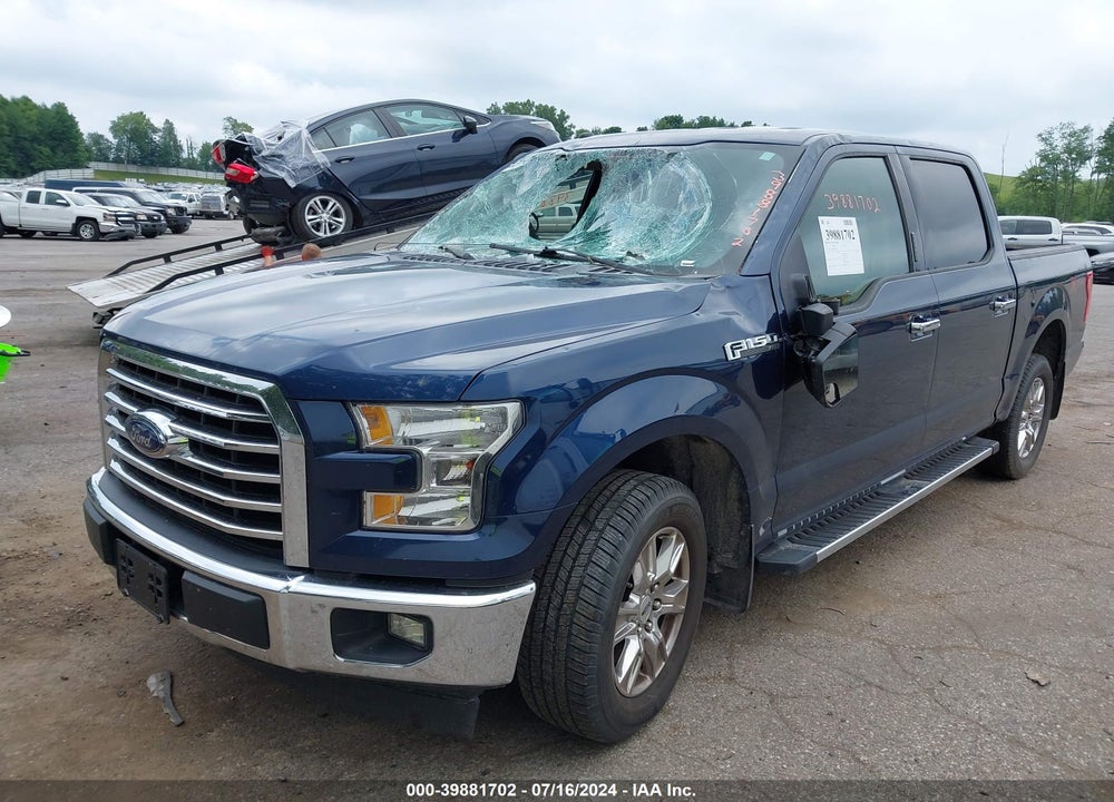 2017 FORD F-150 XLT VIN: 1FTEW1CF4HKD90885