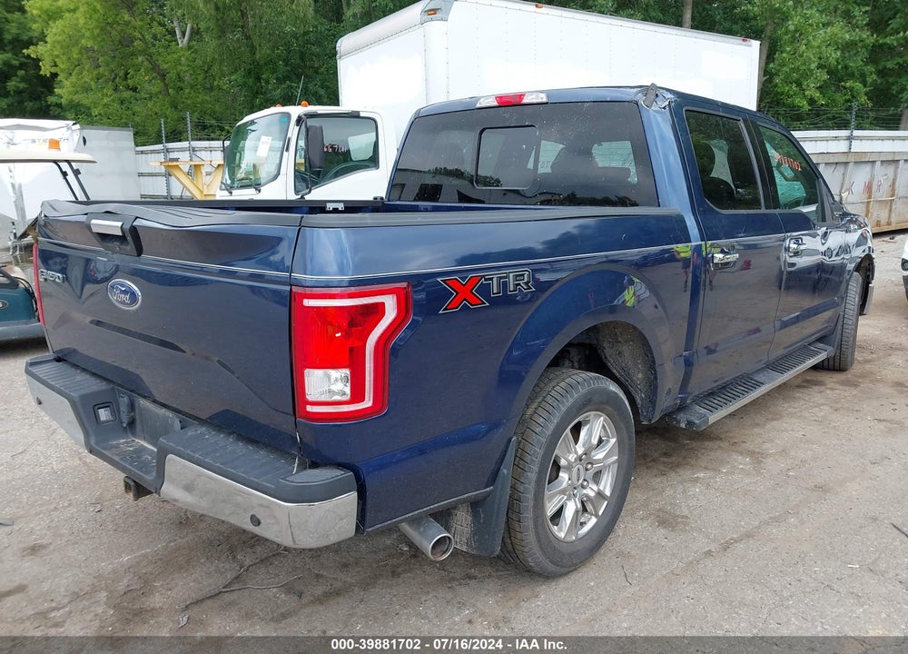 2017 FORD F-150 XLT VIN: 1FTEW1CF4HKD90885
