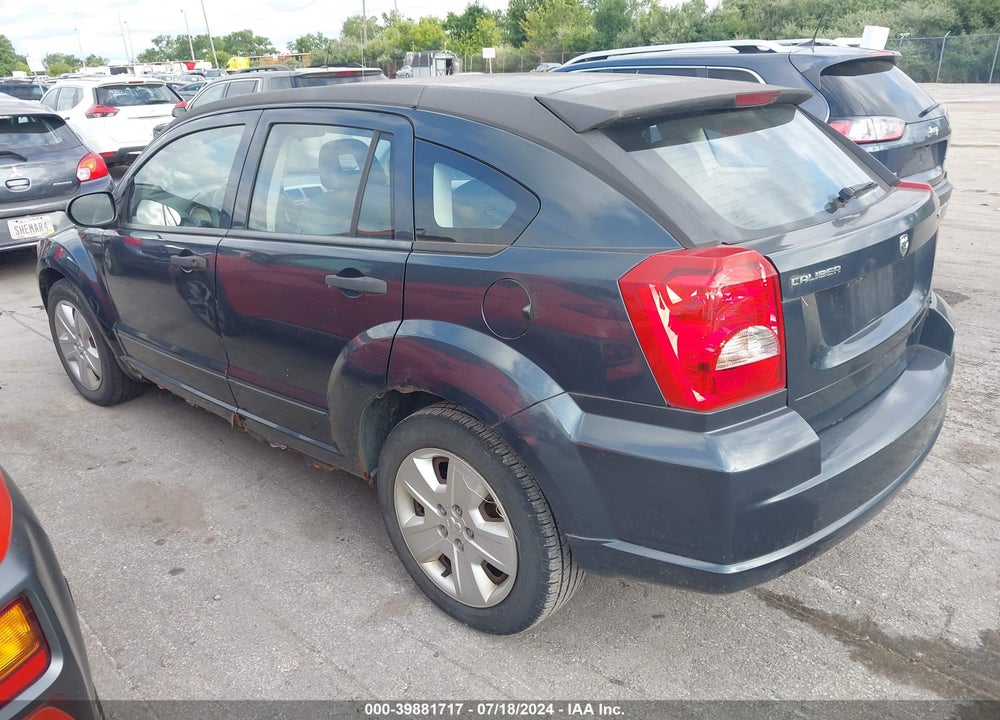 2007 DODGE CALIBER SXT VIN: 1B3HB48B67D218328