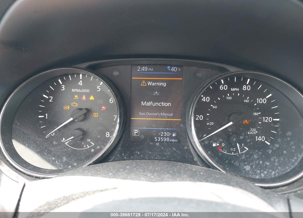 2020 NISSAN ROGUE S INTELLIGENT AWD VIN: JN8AT2MV5LW123411