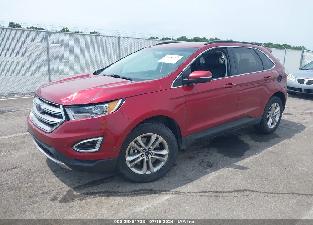 2017 FORD EDGE SEL VIN: 2FMPK4J88HBC42805