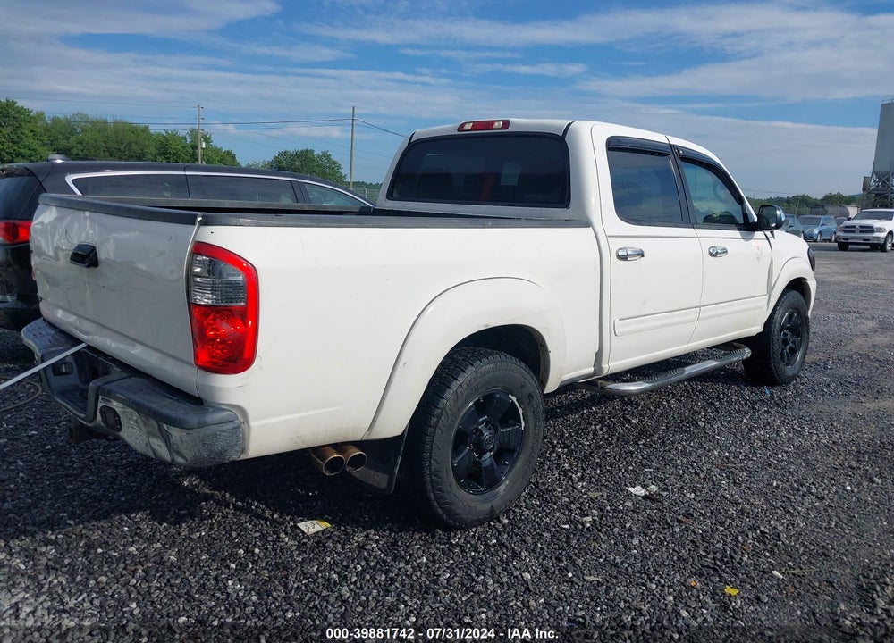 2006 TOYOTA TUNDRA SR5 V8 VIN: 5TBET34146S513462