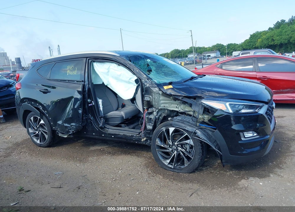 2021 HYUNDAI TUCSON SPORT VIN: KM8J3CALXMU390265