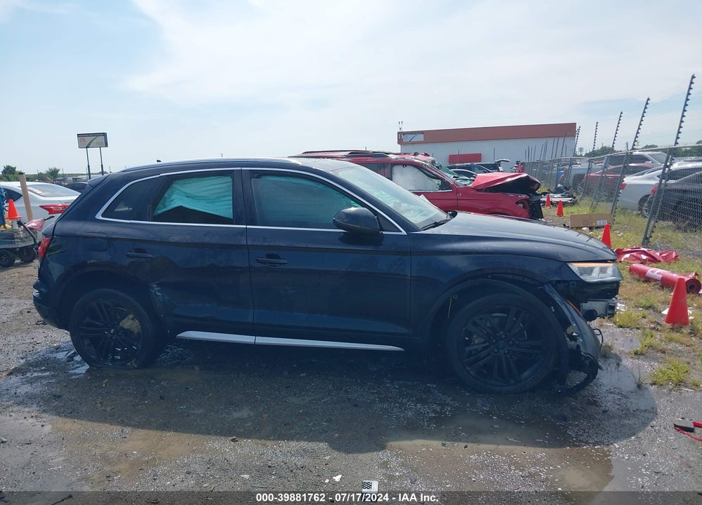 2018 AUDI Q5 2.0T PREMIUM/2.0T TECH PREMIUM VIN: WA1BNAFY5J2045903