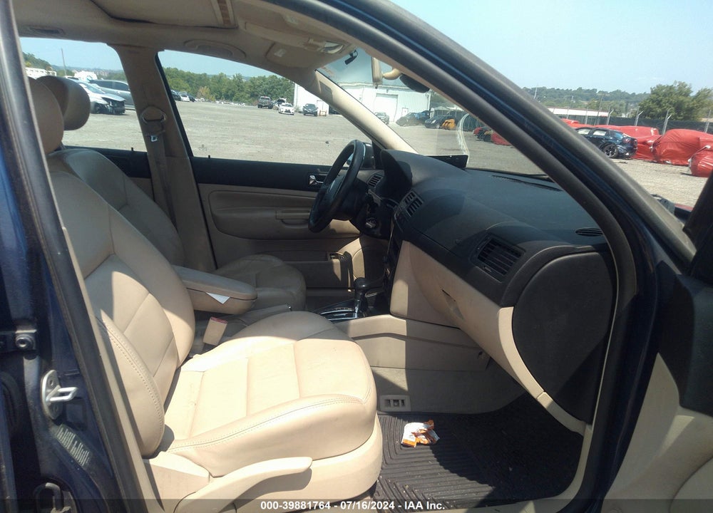 2001 VOLKSWAGEN JETTA GLS VIN: 3VWSK69M81M186541