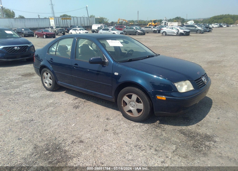 2001 VOLKSWAGEN JETTA GLS VIN: 3VWSK69M81M186541