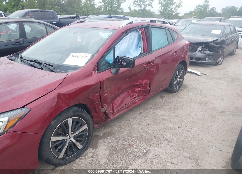 2019 SUBARU IMPREZA 2.0I PREMIUM VIN: 4S3GTAC66K3723560