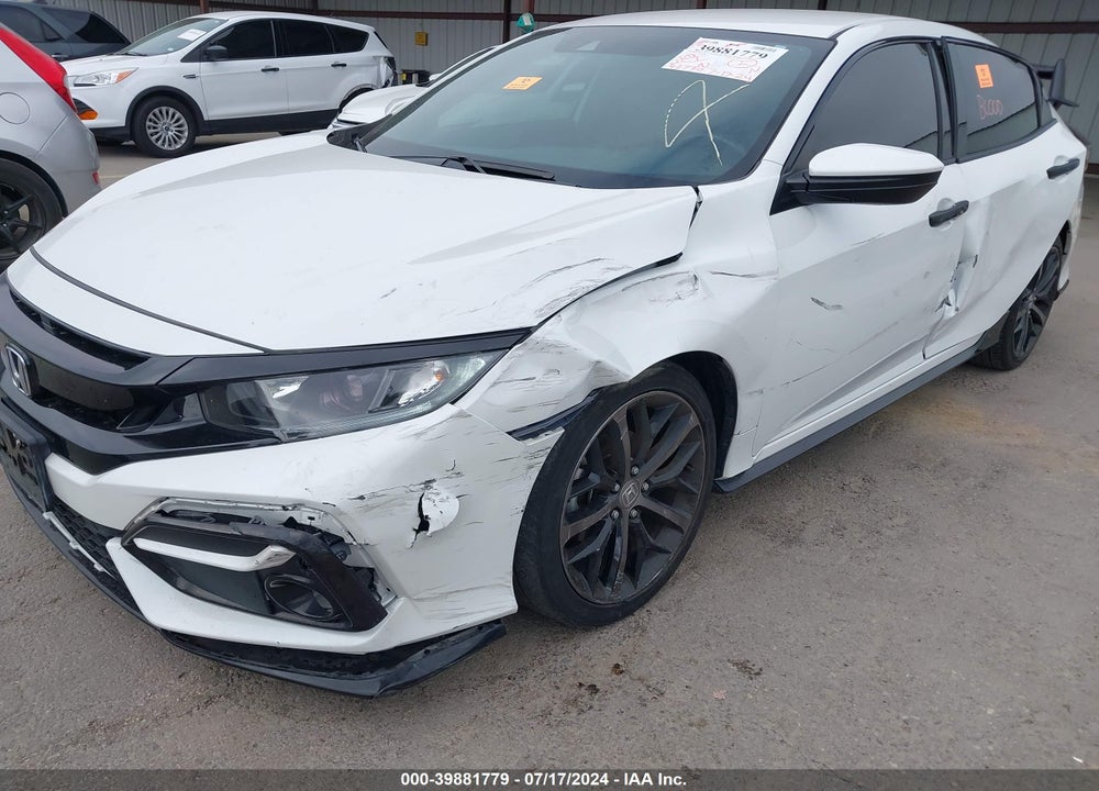 2021 HONDA CIVIC VIN: SHHFK7H40MU417337