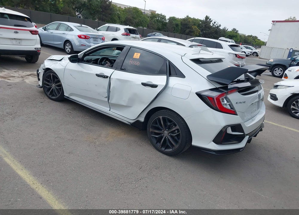 2021 HONDA CIVIC VIN: SHHFK7H40MU417337