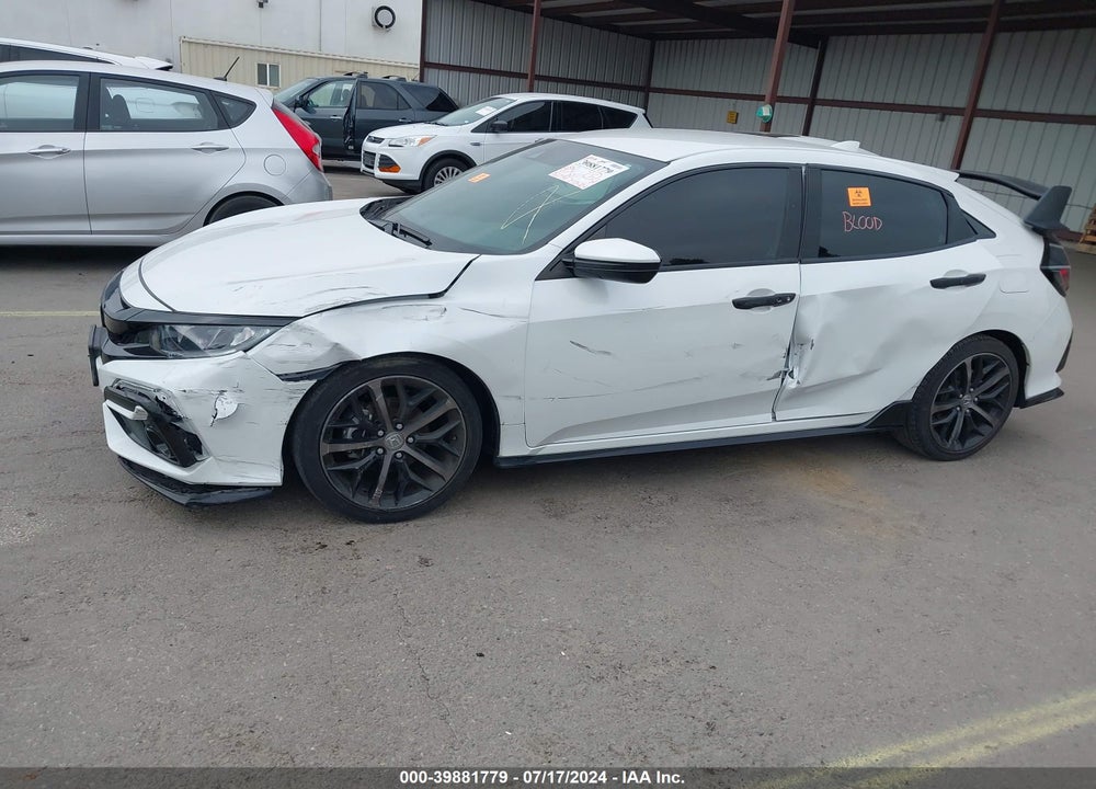 2021 HONDA CIVIC VIN: SHHFK7H40MU417337