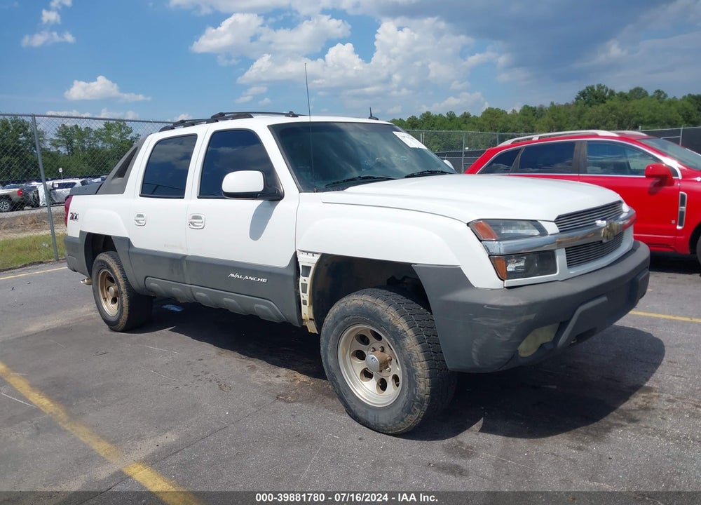 2003 CHEVROLET AVALANCHE 1500 VIN: 3GNEK13T73G185473