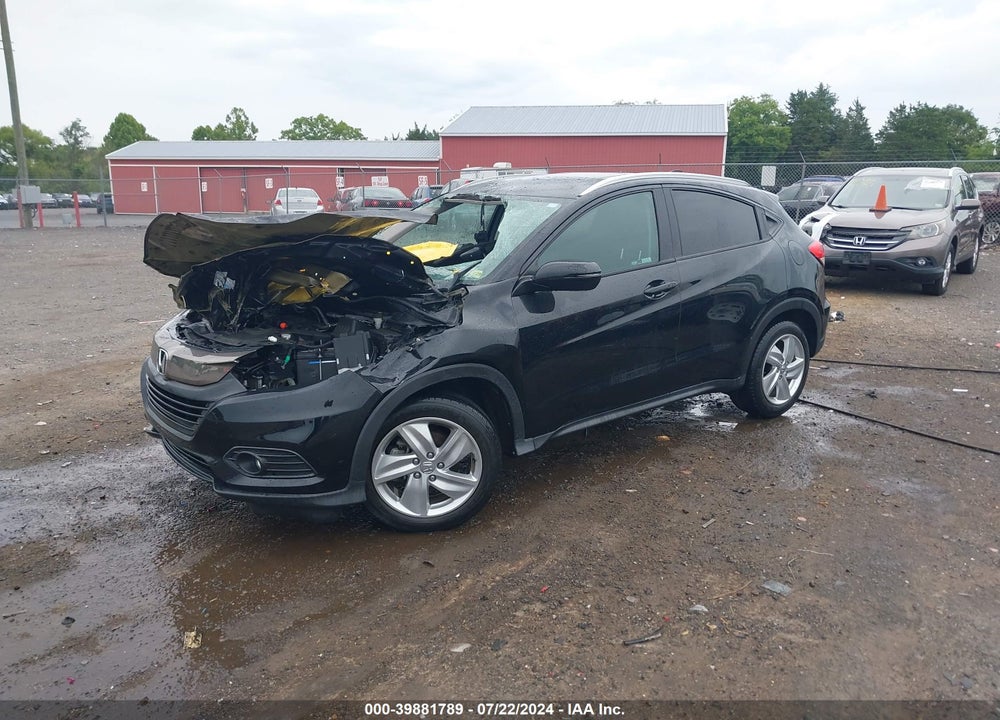 2019 HONDA HR-V EX-L VIN: 3CZRU5H72KM709517