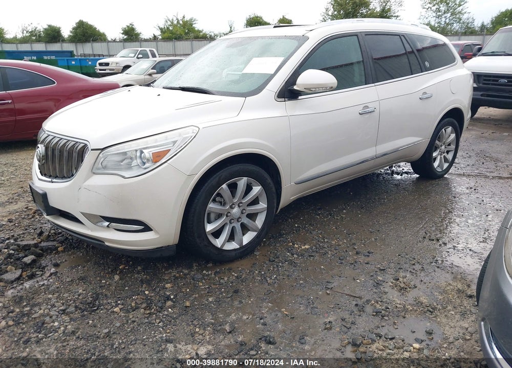 2013 BUICK ENCLAVE PREMIUM VIN: 5GAKVDKD3DJ232921