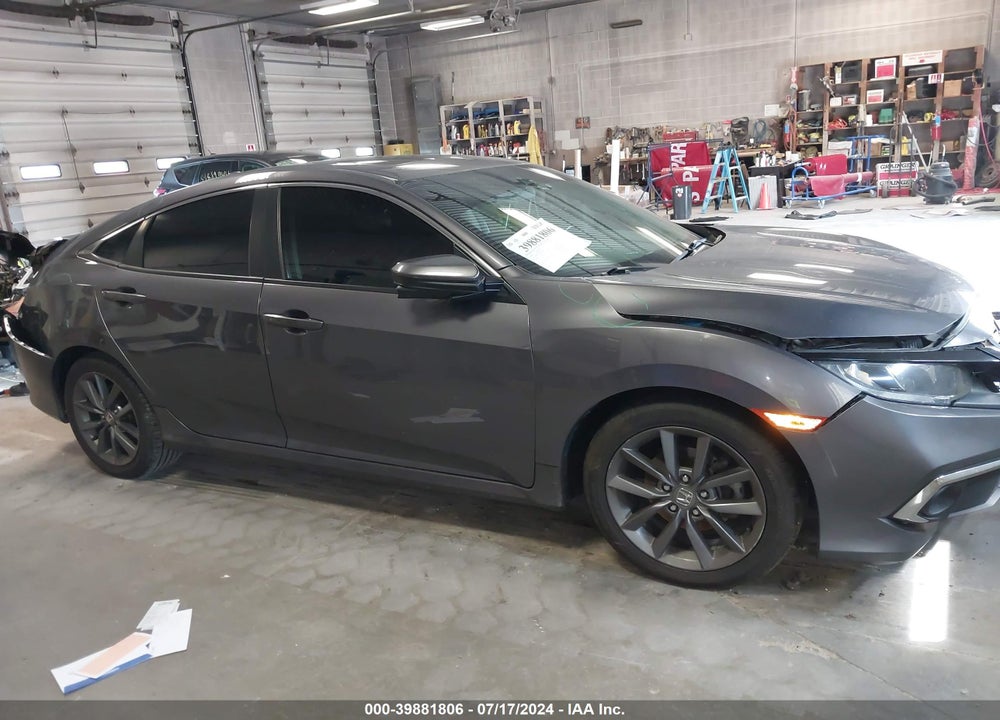 2019 HONDA CIVIC EX VIN: 19XFC1F37KE011564