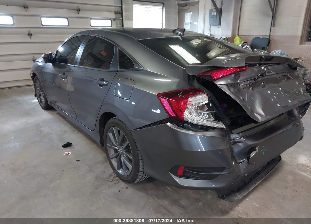 2019 HONDA CIVIC EX VIN: 19XFC1F37KE011564