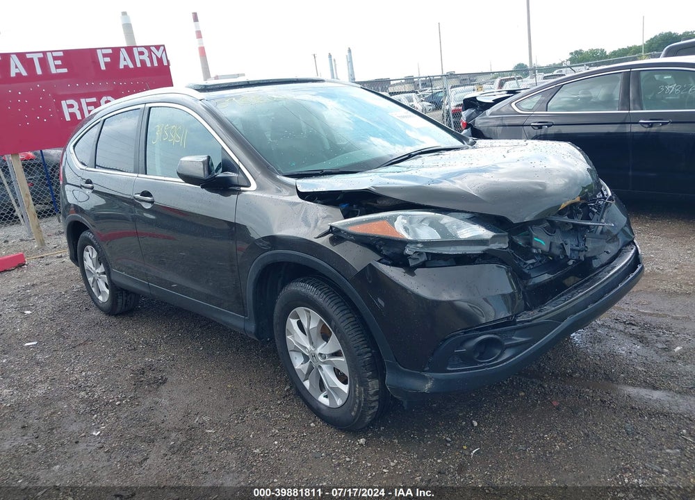 2014 HONDA CR-V EX-L VIN: 2HKRM4H74EH668656