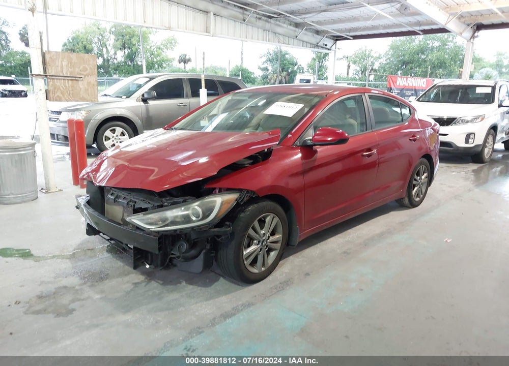 2018 HYUNDAI ELANTRA SEL VIN: KMHD84LF9JU471815