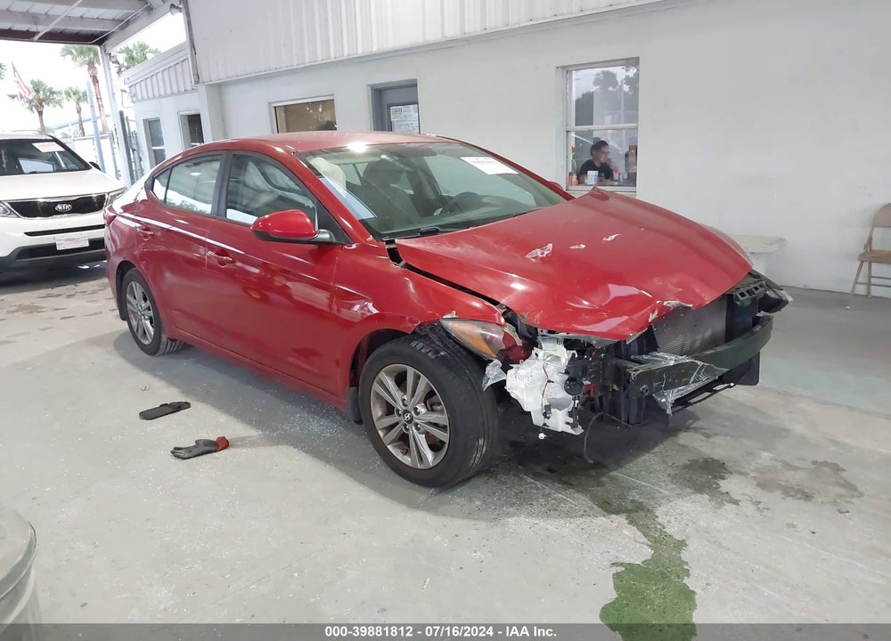 2018 HYUNDAI ELANTRA SEL VIN: KMHD84LF9JU471815