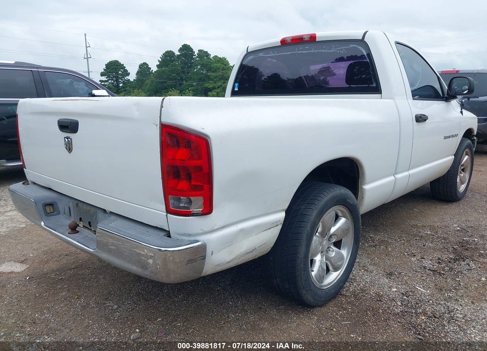 2005 DODGE RAM 1500 ST VIN: 1D7HA16K45J637155