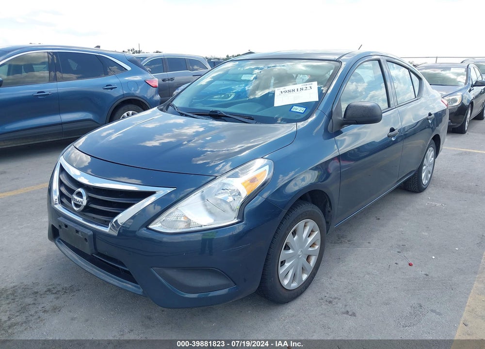 2015 NISSAN VERSA 1.6 S+ VIN: 3N1CN7AP2FL820078