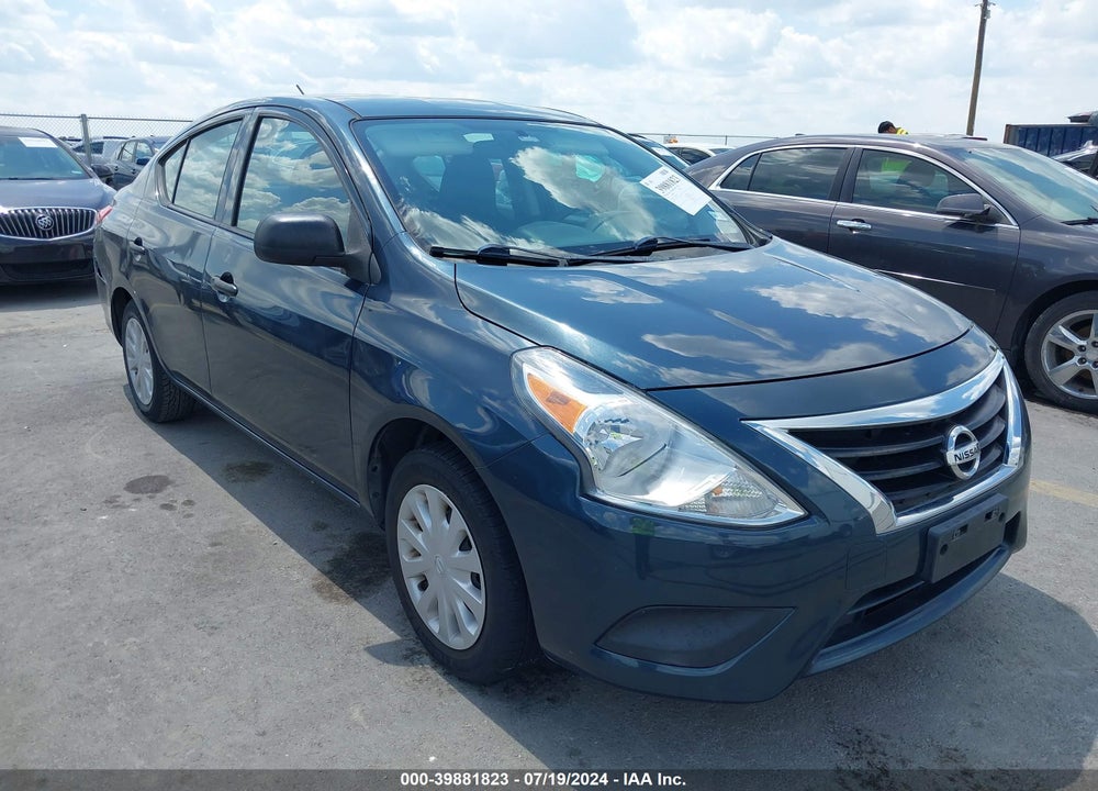 2015 NISSAN VERSA 1.6 S+ VIN: 3N1CN7AP2FL820078