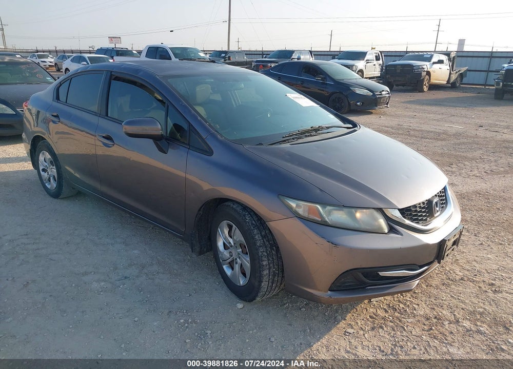 2015 HONDA CIVIC LX VIN: 19XFB2F54FE096797