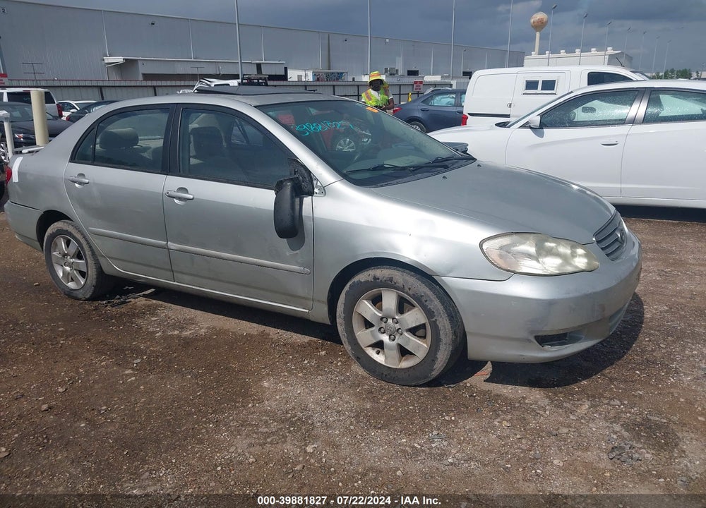 2004 TOYOTA COROLLA LE VIN: JTDBR32E942024235