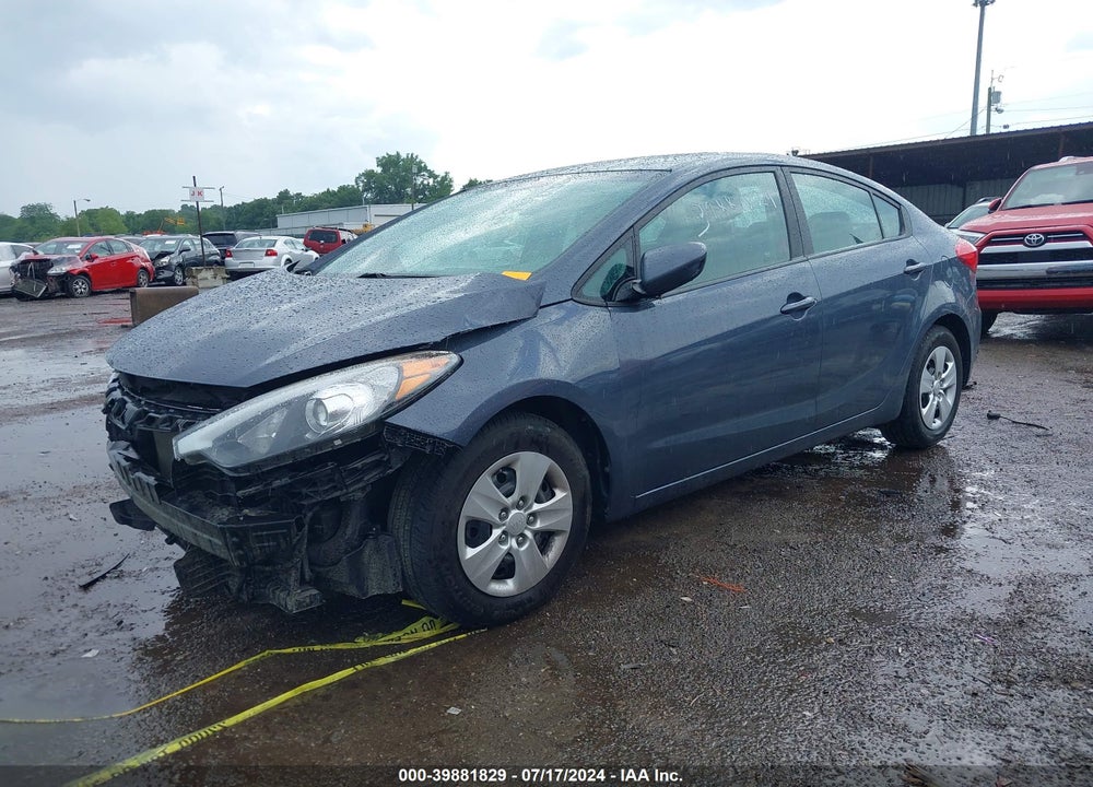 2016 KIA FORTE LX VIN: KNAFK4A64G5571046