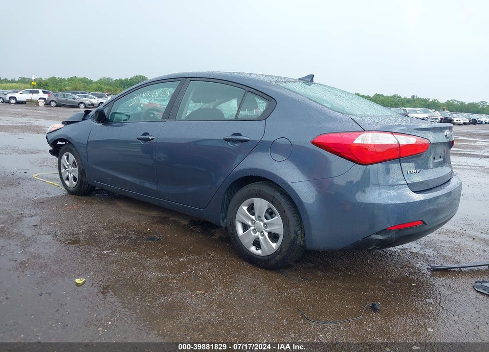 2016 KIA FORTE LX VIN: KNAFK4A64G5571046