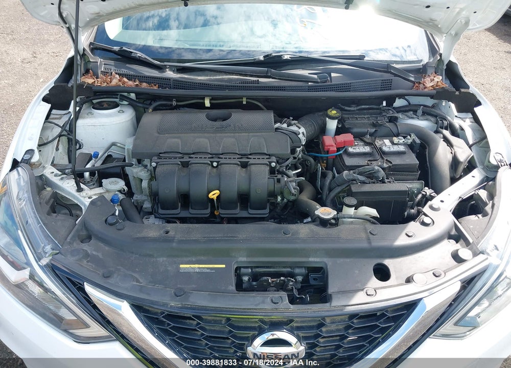 2018 NISSAN SENTRA S VIN: 3N1AB7AP2JY216316