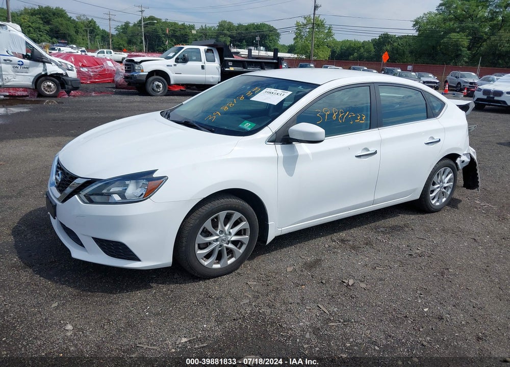 2018 NISSAN SENTRA S VIN: 3N1AB7AP2JY216316