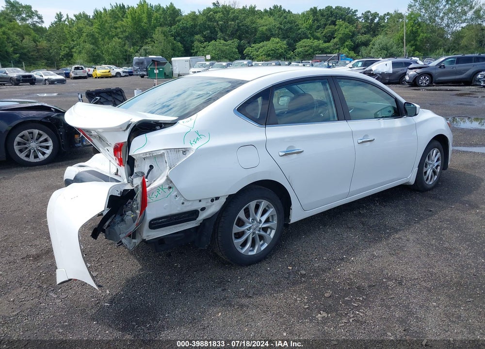 2018 NISSAN SENTRA S VIN: 3N1AB7AP2JY216316