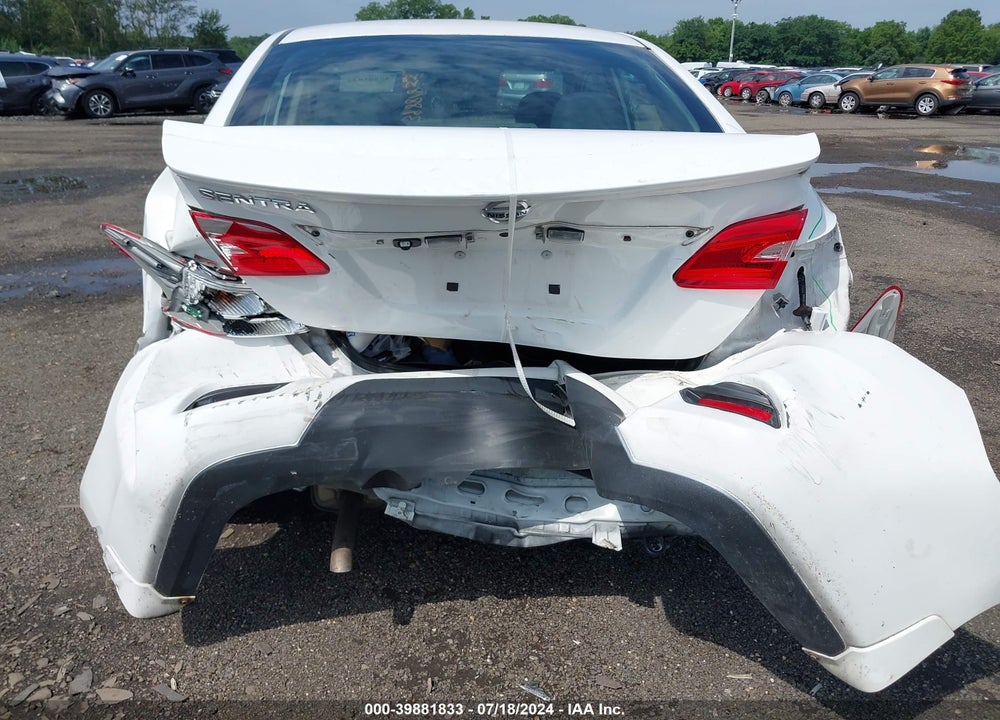 2018 NISSAN SENTRA S VIN: 3N1AB7AP2JY216316