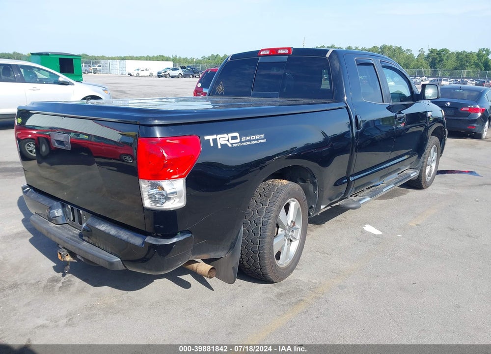 2009 TOYOTA TUNDRA GRADE 5.7L V8 VIN: 5TFRV54189X072321