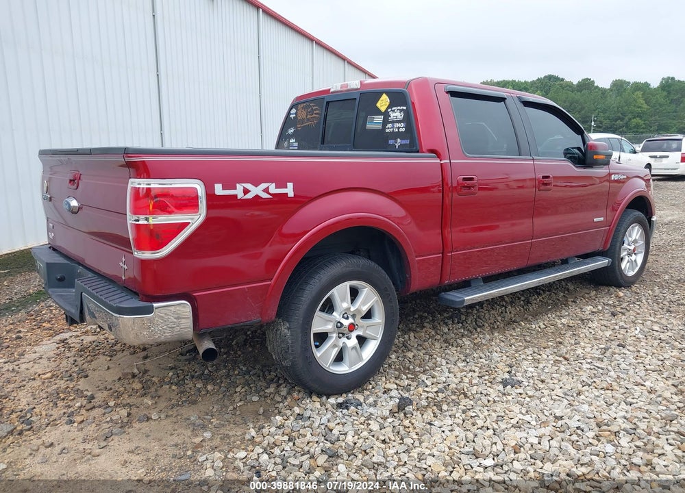 2013 FORD F-150 FX4/KING RANCH/LARIAT/LIMITED/PLATINUM/XL/XLT VIN: 1FTFW1ET1DFB27537