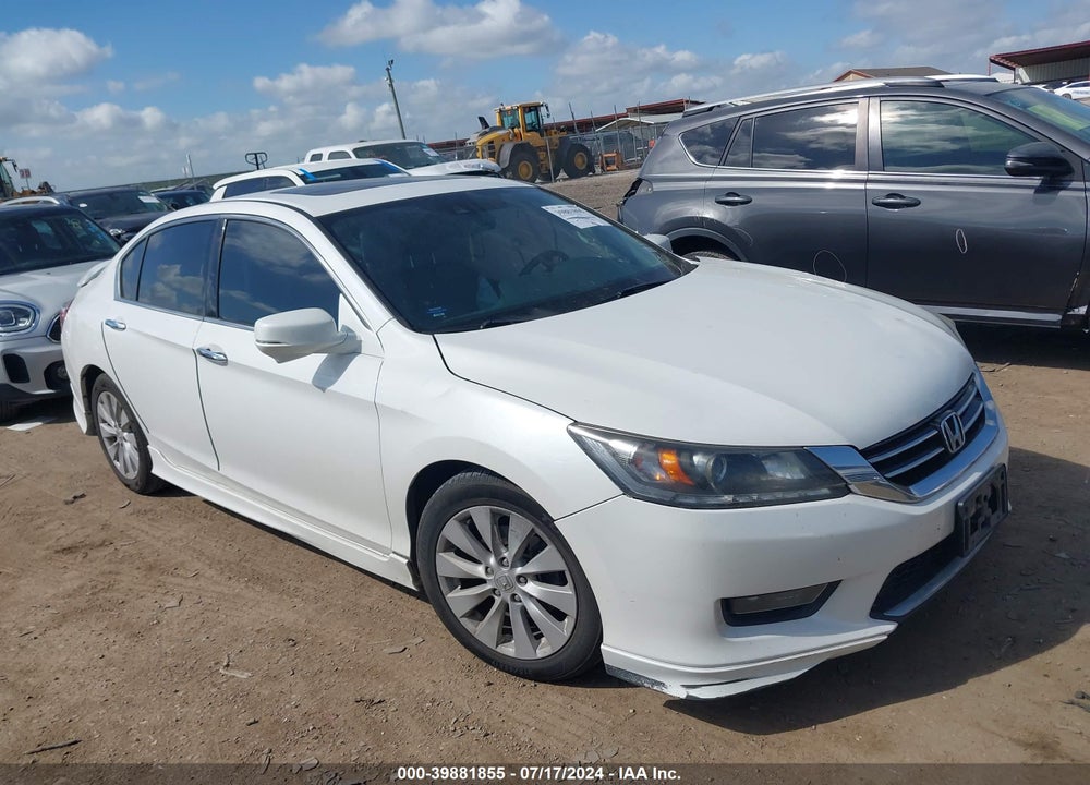 2014 HONDA ACCORD EX-L V-6 VIN: 1HGCR3F82EA031111