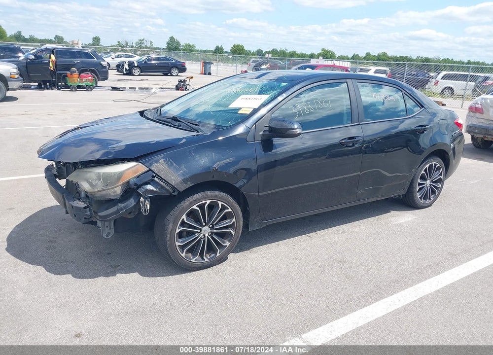 2014 TOYOTA COROLLA S PLUS VIN: 5YFBURHE8EP067069