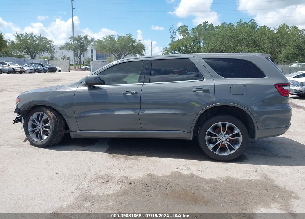 2020 DODGE DURANGO GT AWD VIN: 1C4RDJDG6LC205236