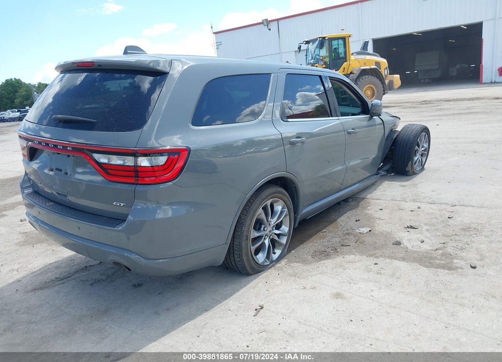 2020 DODGE DURANGO GT AWD VIN: 1C4RDJDG6LC205236