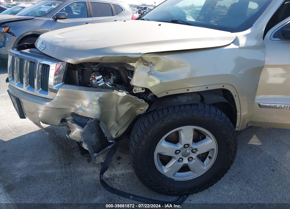 2012 JEEP GRAND CHEROKEE LAREDO VIN: 1C4RJEAG0CC177566