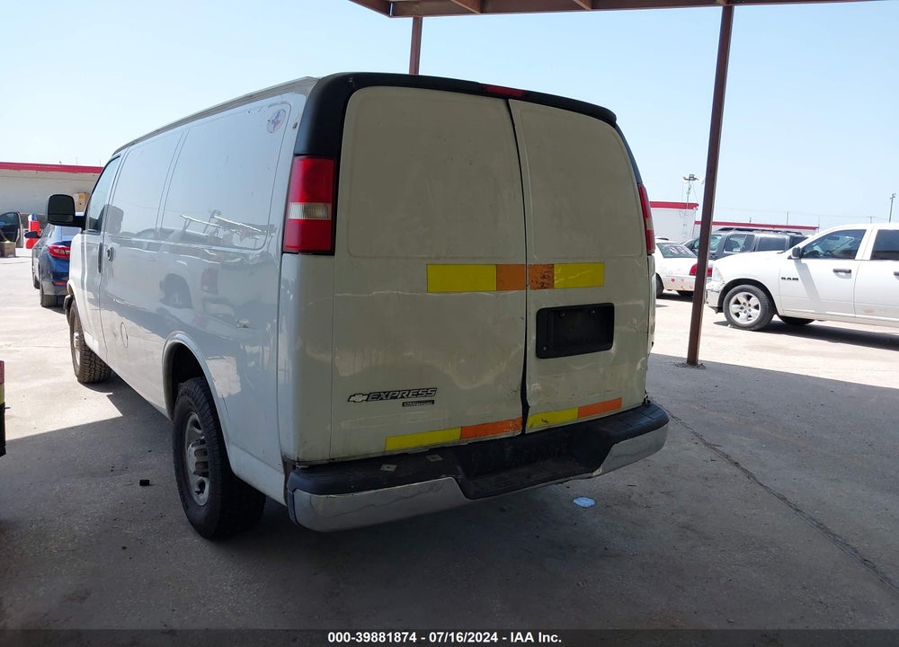 2013 CHEVROLET EXPRESS 2500 VIN: 1GCWGFCA9D1150346