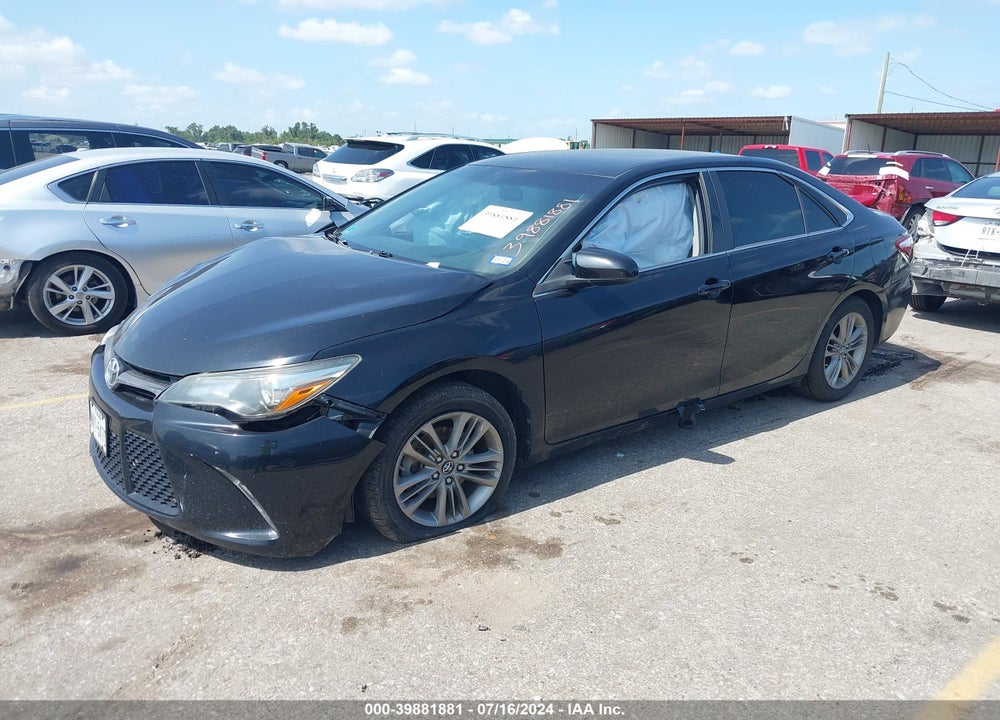 2017 TOYOTA CAMRY SE VIN: 4T1BF1FK8HU763602